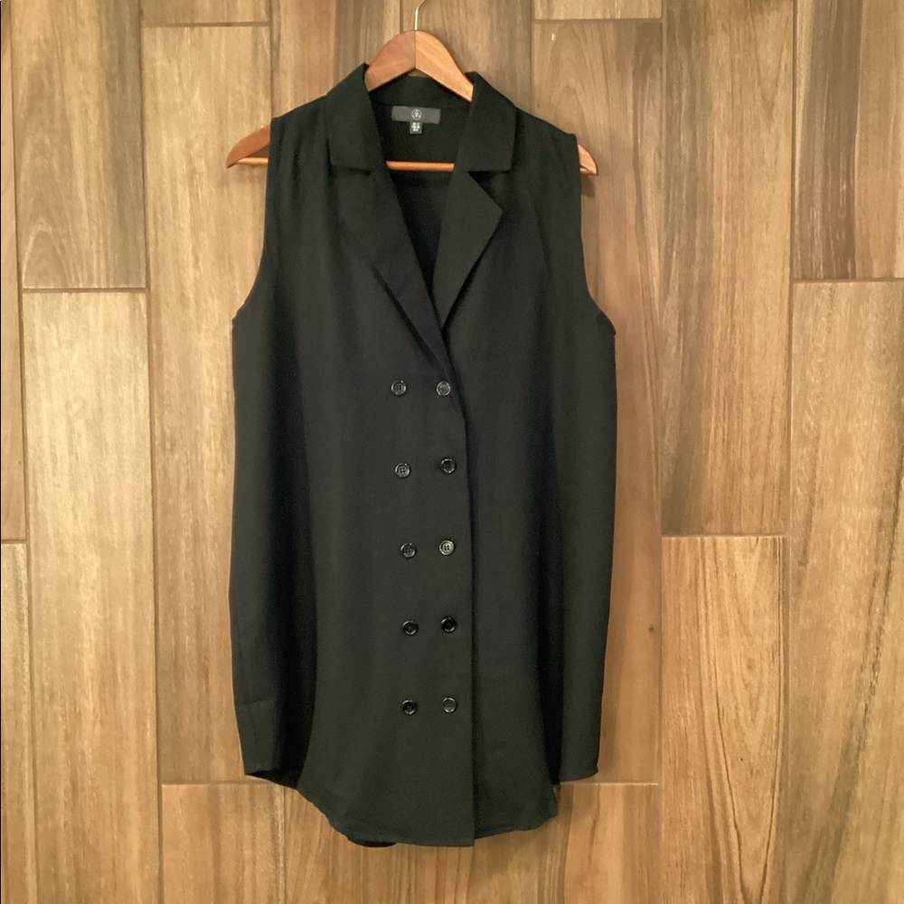 Missguided Black Shirt Dress